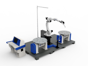 Poste de travail de soudage robotis&eacute; &agrave; 6 axes