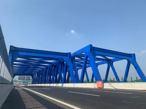 Puente Qijiatang, Proyecto de Ampliaci&oacute;n de la Secci&oacute;n Huzhou, Autopista Changshen, Zhejiang