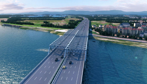 杭津区高速道路改築拡張事業